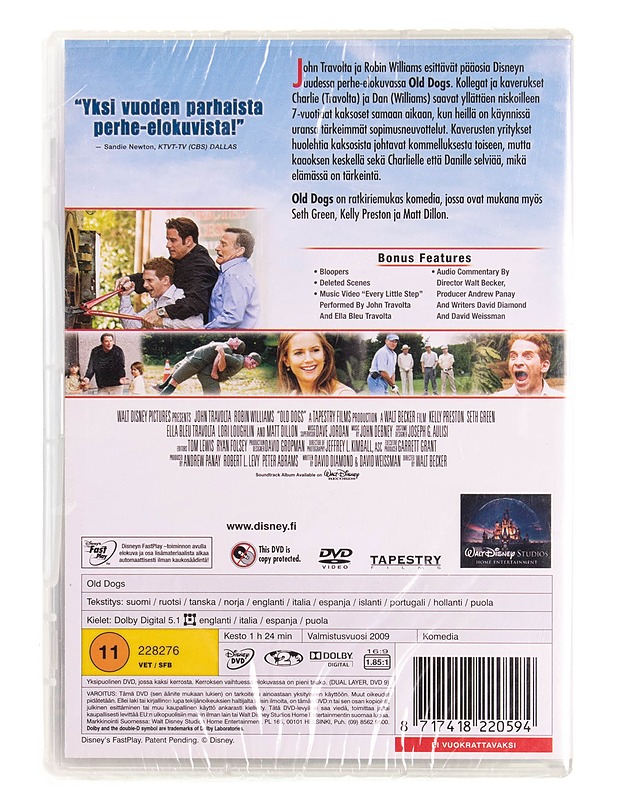 Old Dogs - DVD - DVD-elokuvat - 10105569714 - 1