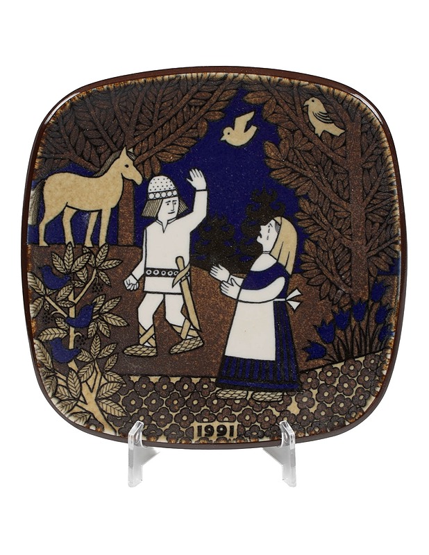 ARABIA Kalevala 1991 vuosilautanen - Designsuosikit - 10105569722 - 0