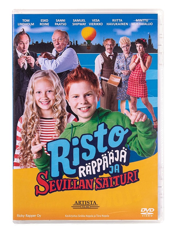 Risto Räppääjä ja Sevillan saituri - DVD - DVD-elokuvat - 10105569745 - 0