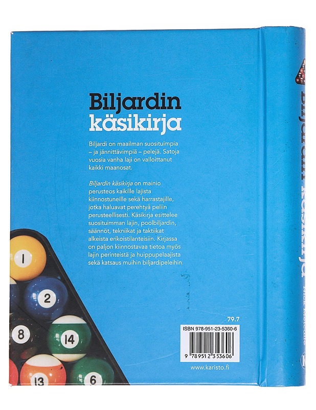 Biljardin käsikirja - Metcalfe, Nick - Tietokirjat ja oppaat - 10105569755 - 1
