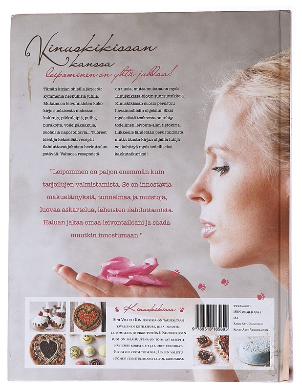 Kinuskikissa leipoo : tervetuloa juhliin! - Visa, Sini - Ruokakirjat - 10105569775 - 1