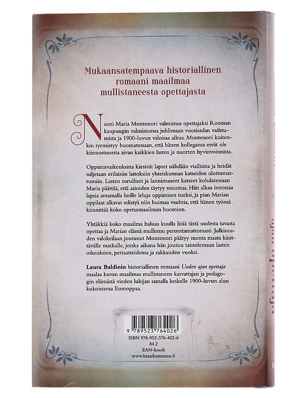 Uuden ajan opettaja - Baldini, Laura - Romaanit ja novellit - 10105569791 - 1