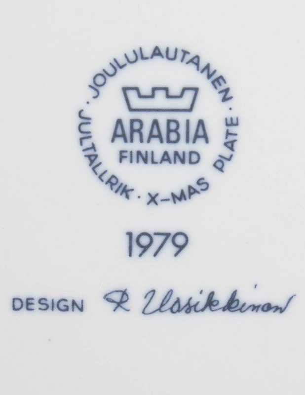 ARABIA joululautanen 1979 - Designsuosikit - 10105569798 - 3