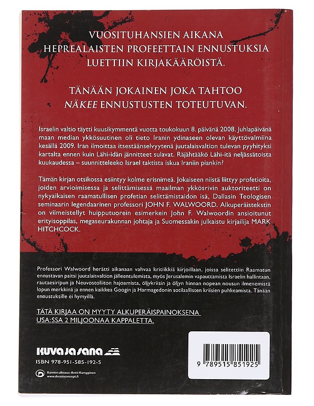 Venäjä, islam, Israel - Walvoord, John F. - Fantasia- ja scifi - 10105569806 - 1