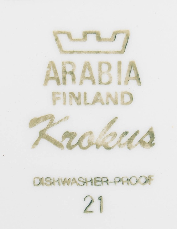 ARABIA Krokus lautanen - Designsuosikit - 10105569804 - 2