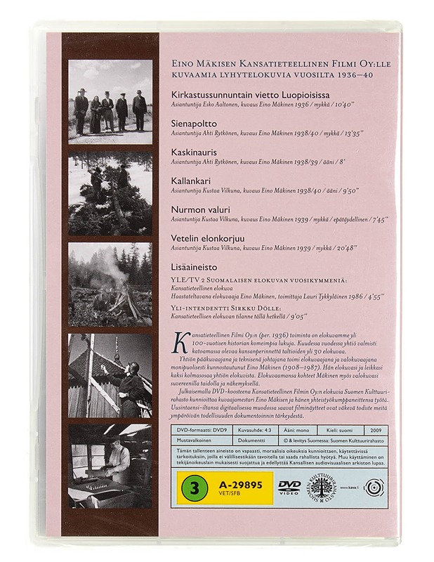 Isien työt IV : lyhytelokuvia vuodelta 1936-40 - DVD - DVD-elokuvat - 10105569807 - 1