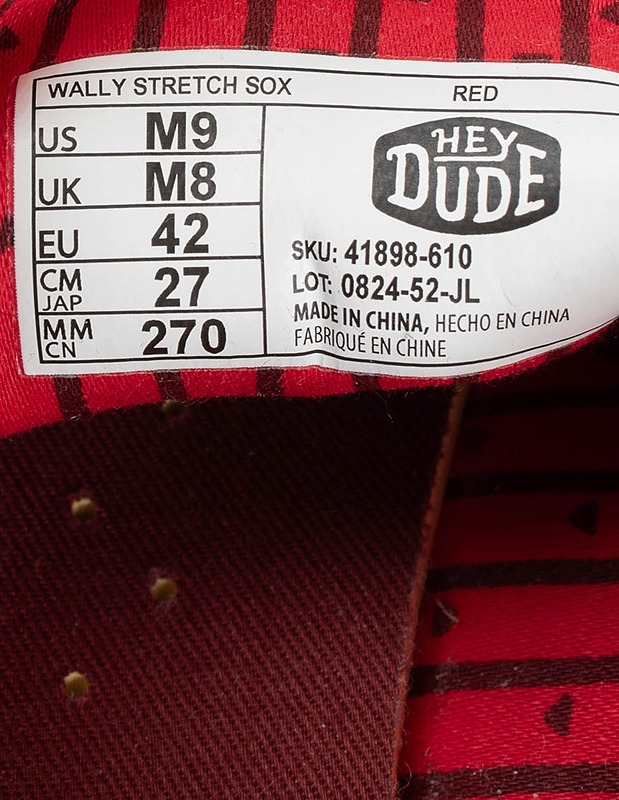 HEY DUDE Wally Stretch Sox kengät, 42 - Miesten kävelykengät ja sandaalit - 10105569818 - 2