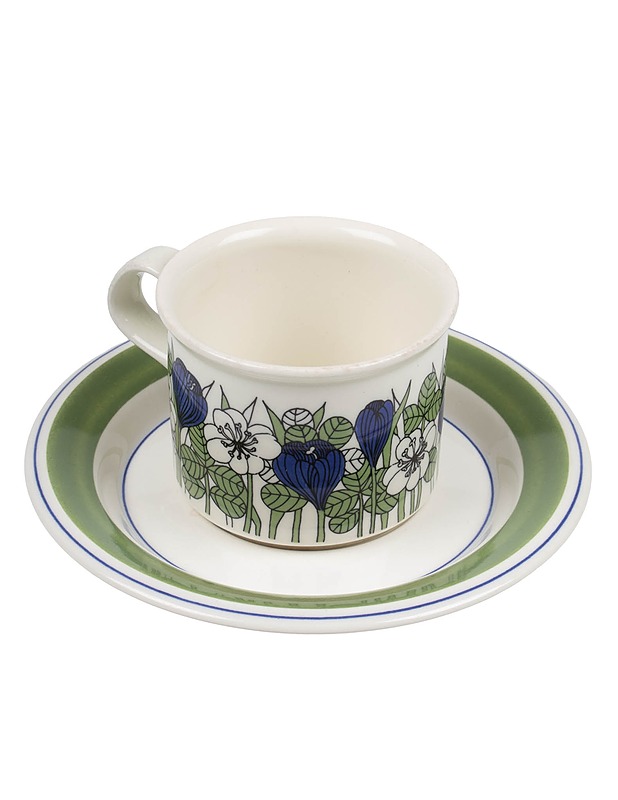 ARABIA Krokus kahvikuppi ja aluslautanen - Designsuosikit - 10105569827 - 1