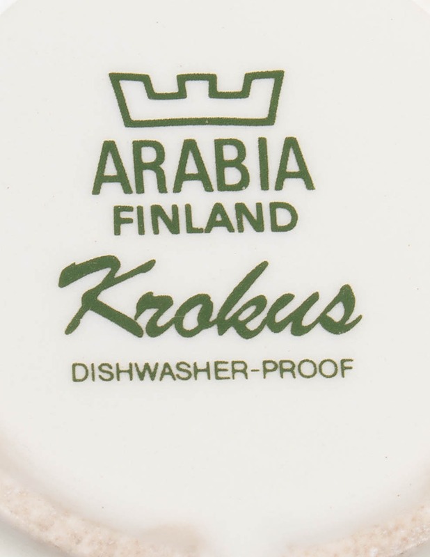 ARABIA Krokus kahvikuppi ja aluslautanen - Designsuosikit - 10105569831 - 2