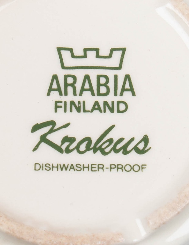 ARABIA Krokus kahvikuppi ja aluslautanen - Designsuosikit - 10105569835 - 2