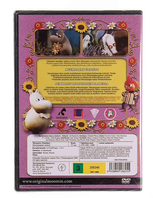 Muumipapan uroteot - DVD - DVD-elokuvat - 10105569843 - 1