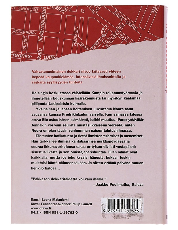 Punainen pallotuoli - Outi Pakkanen - Jännitys ja dekkarit - 10105569847 - 1