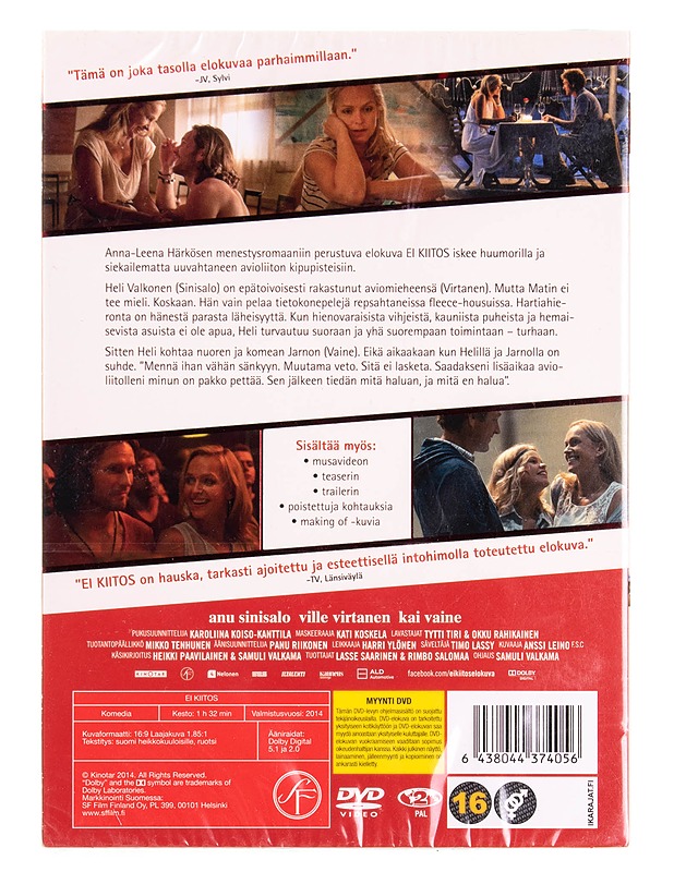 ei kiitos - DVD - DVD-elokuvat - 10105569867 - 1