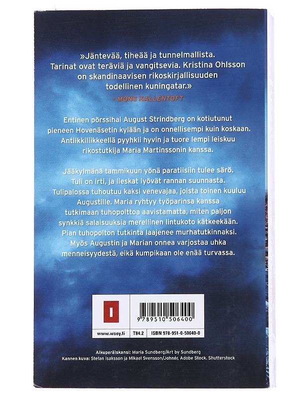 Jäänmurtaja - Ohlsson, Kristina - Romaanit ja novellit - 10105569868 - 1