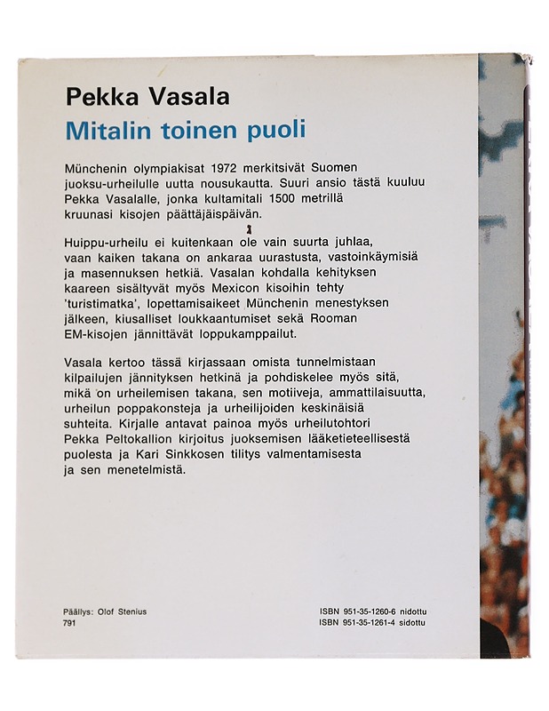 Mitalin toinen puoli - Pekka Vasala - Elämäkerrat ja muistelmat - 10105569878 - 1