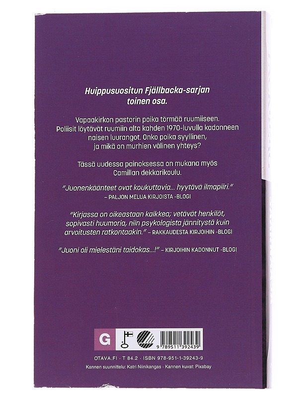Saarnaaja - Läckberg, Camilla - Romaanit ja novellit - 10105569897 - 1