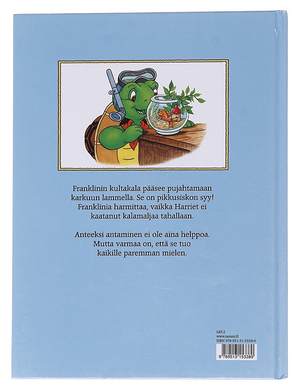 Franklin antaa anteeksi - Jennings, Sharon - Lastenkirjat - 10105569906 - 1