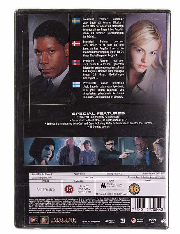 24 (kausi 2) - DVD - DVD-elokuvat - 10105569914 - 1