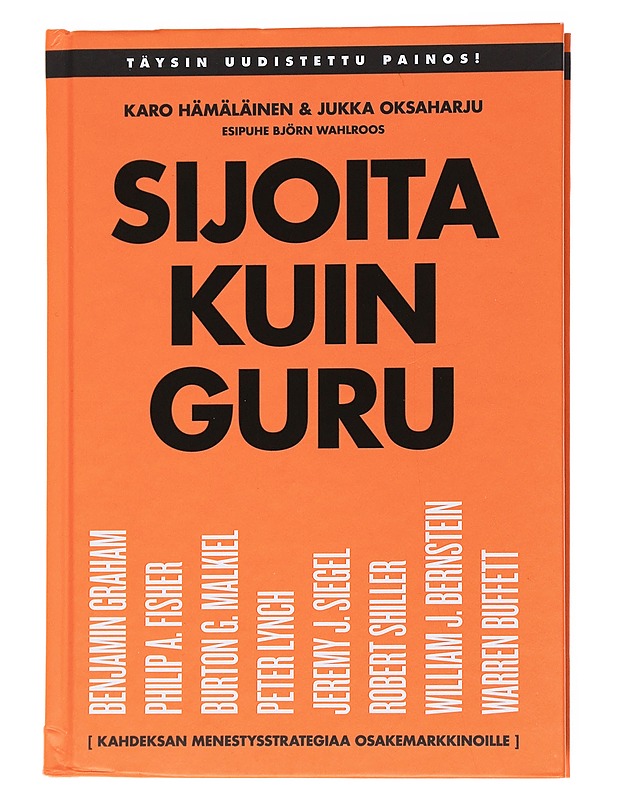 Sijoita kuin guru - Hämäläinen, Karo - Tietokirjat ja oppaat - 10105569933 - 0