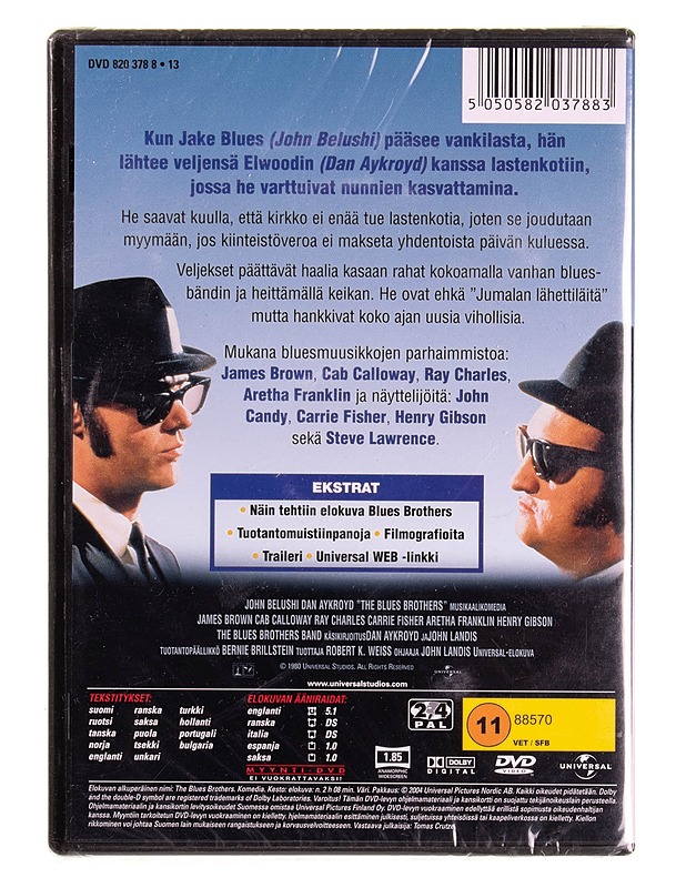 Blues Brothers - DVD - DVD-elokuvat - 10105569939 - 1