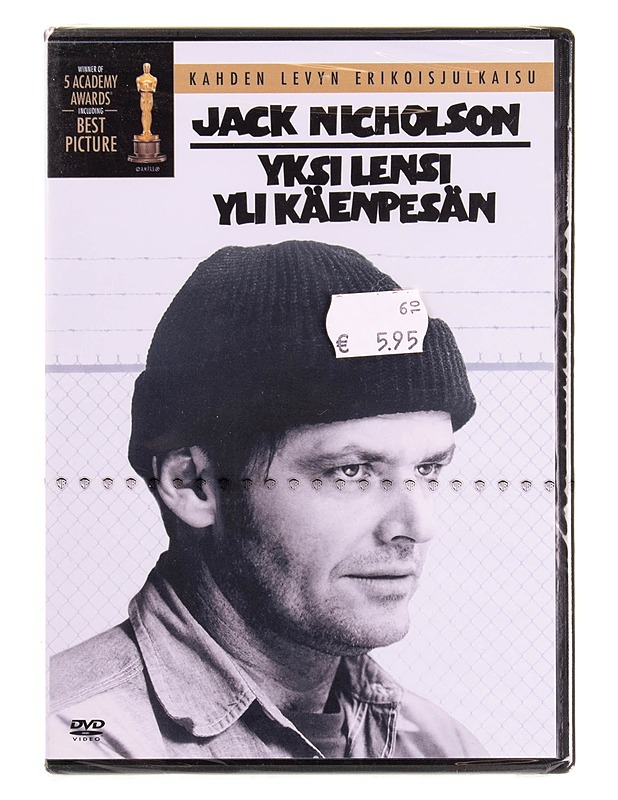 Yksi lensi yli käenpesän - DVD - DVD-elokuvat - 10105569966 - 0