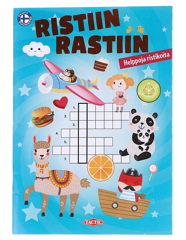 Ristiin rastiin : Helppoja ristikoita - Vesa Korpela - Lastenkirjat - 10105569989 - 0