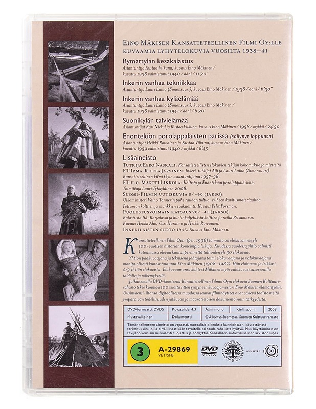 Isien työt III : lyhytelokuvia vuodelta 1938-40 - DVD - DVD-elokuvat - 10105570021 - 1