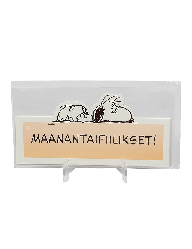 Maanantaifiilikset kortti ja kirjekuori - Askartelu - 10105570043 - 0