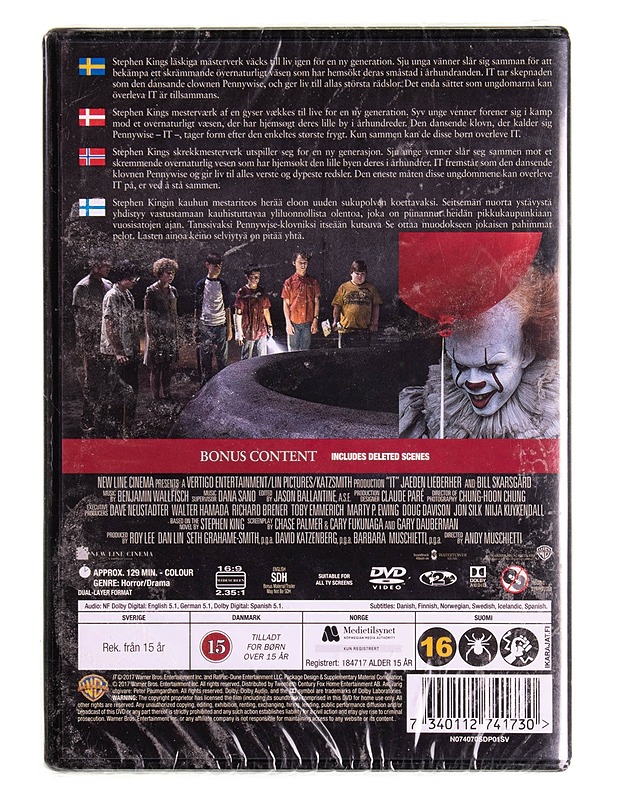 IT - DVD - DVD-elokuvat - 10105570052 - 1
