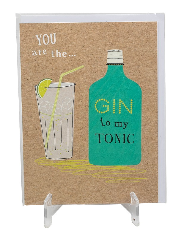 CLARE MADDICOTT Gin to my tonic kortti ja kuori - Askartelu - 10105570059 - 0