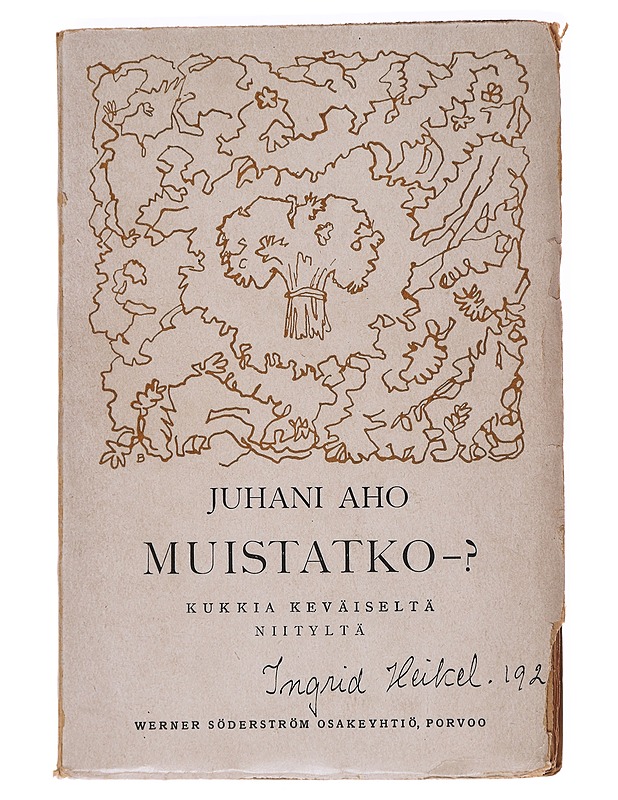 Muistatko -? - Juhani Aho - Romaanit ja novellit - 10105570065 - 0