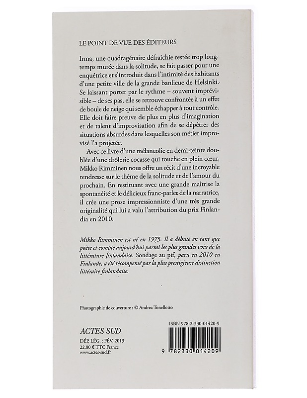 Sondage au pif - Rimminen, Mikko - Romaanit ja novellit - 10105570069 - 1