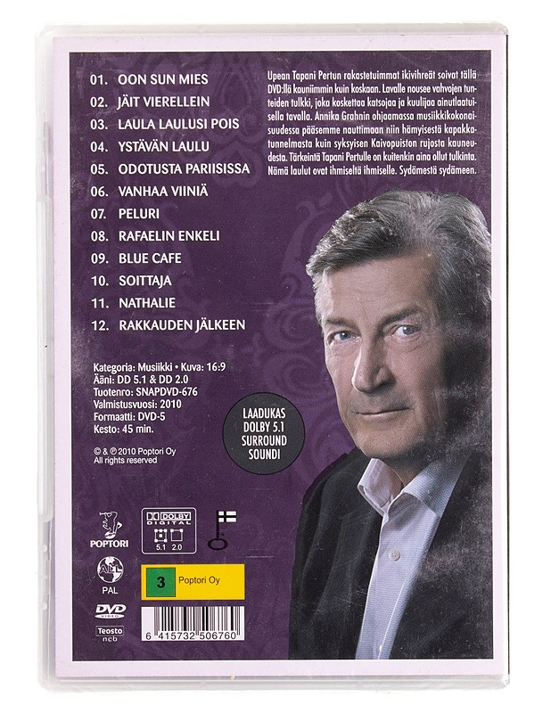 Tapani Perttu : Oon sun mies - DVD - DVD-elokuvat - 10105570071 - 1