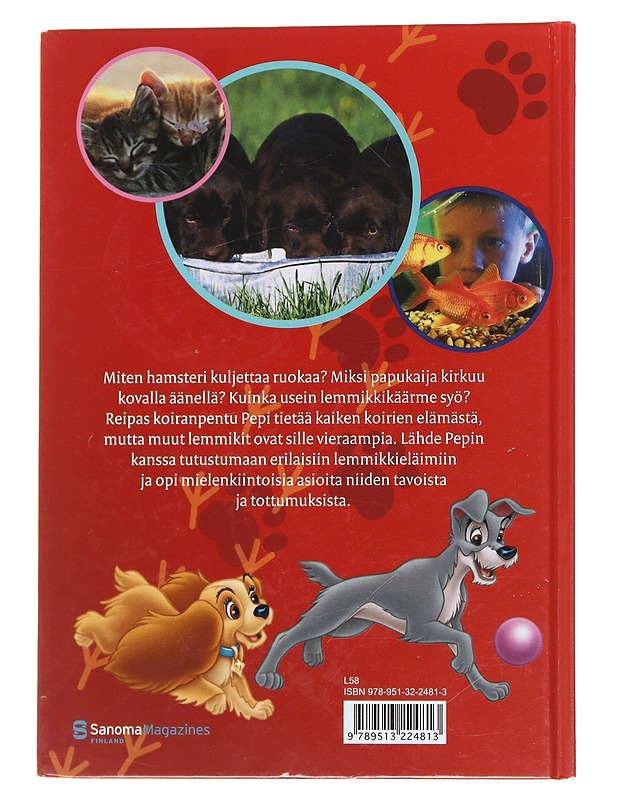 Lemmikkieläimet - Walt Disney - Lastenkirjat - 10105570077 - 1
