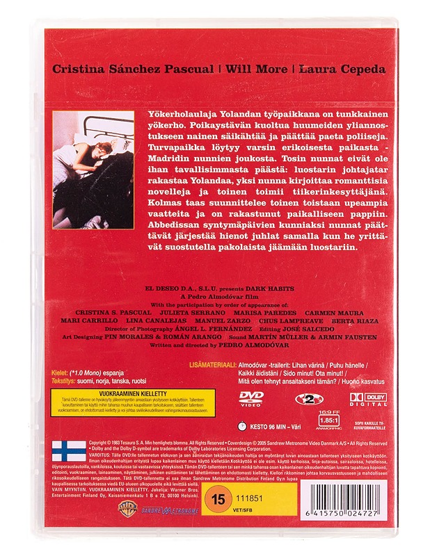 Pahat tavat - DVD - DVD-elokuvat - 10105570078 - 1