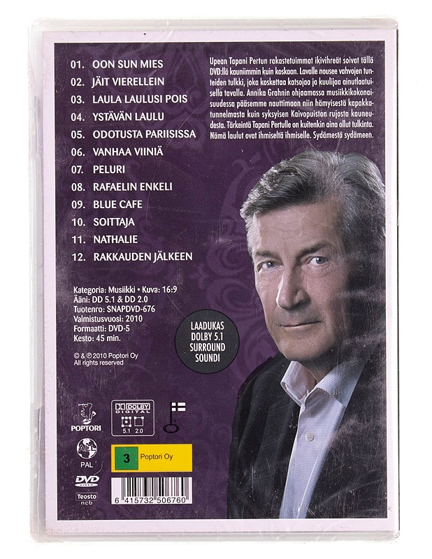 Tapani Perttu : Oon sun mies - DVD - DVD-elokuvat - 10105570082 - 1