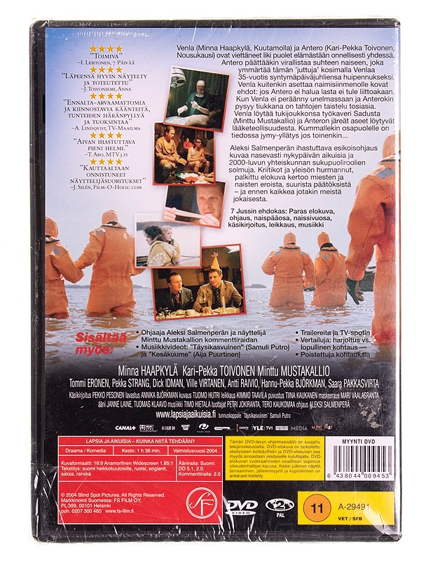 Lapsia ja aikusia : kuinka niitä tehdään? - DVD - DVD-elokuvat - 10105570089 - 1