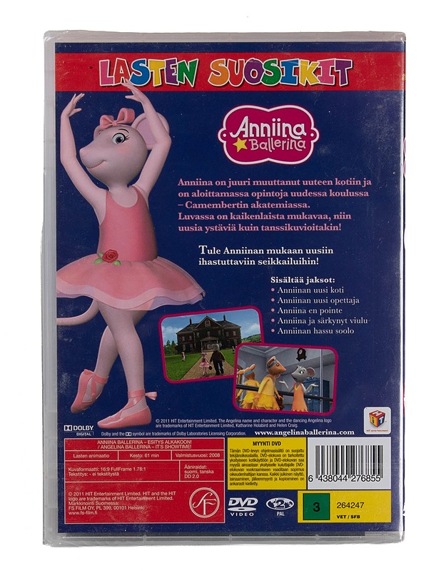 Anniina Ballerina: esitys alkakoon - DVD - DVD-elokuvat - 10105570149 - 1
