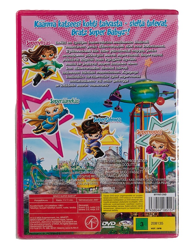 Bratz Super Babyz - DVD - DVD-elokuvat - 10105570151 - 1