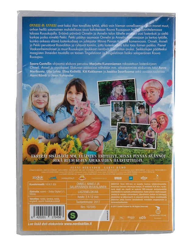 Onneli, Anneli ja salaperäinen muukalainen - DVD - DVD-elokuvat - 10105570168 - 1