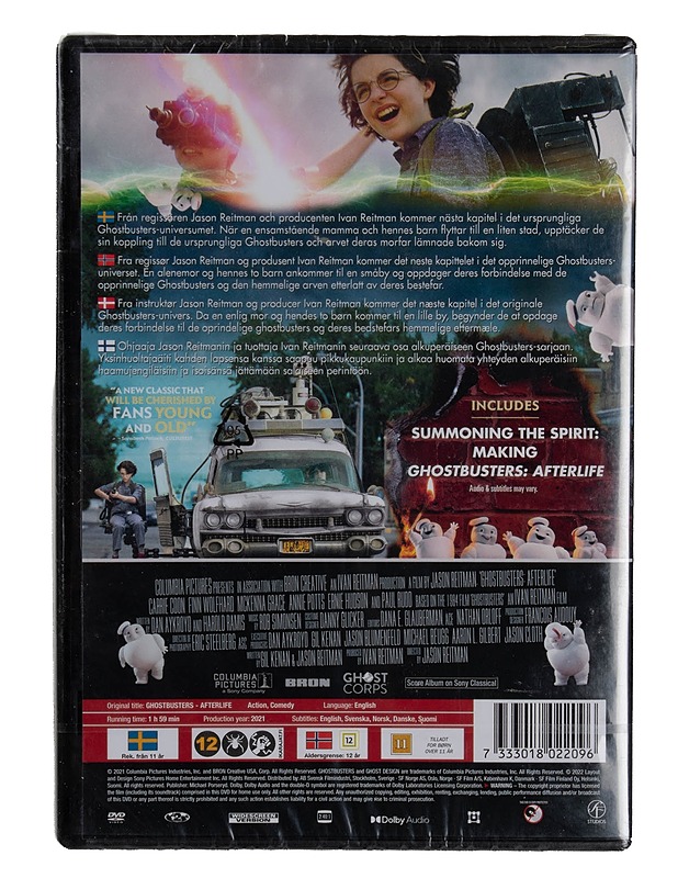 Ghostbusters: afterlife - DVD - DVD-elokuvat - 10105570177 - 1