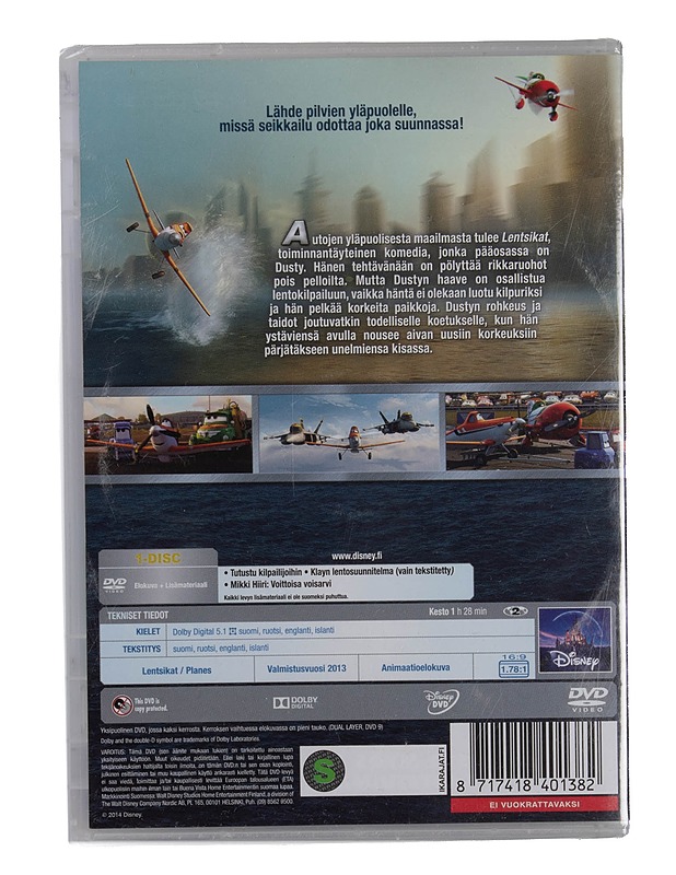 Lentsikat - DVD - DVD-elokuvat - 10105570179 - 1