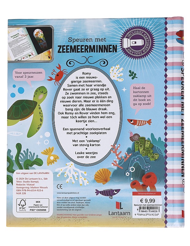 Speuren met zeemeerminnen - Marleen Wessels - Lastenkirjat - 10105570181 - 1