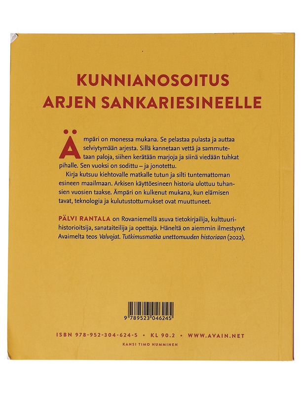 Ämpäri / arjen sankariesine - Pälvi Rantala - Tietokirjat ja oppaat - 10105570187 - 1
