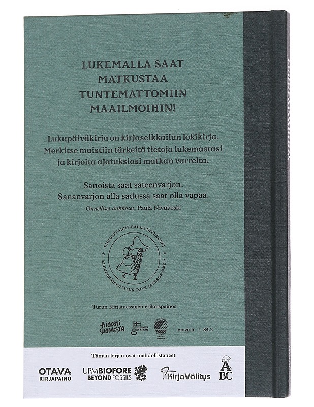 Lukupäiväkirja - Paula Nivukoski - Harrastekirjat - 10105570218 - 1