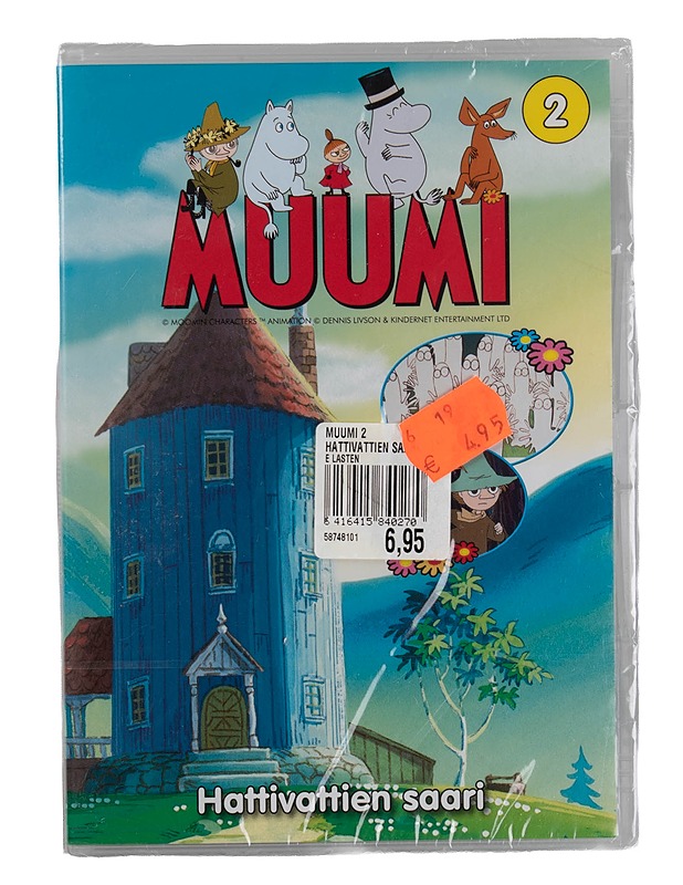 Muumi: hattivattien saari - DVD - DVD-elokuvat - 10105570223 - 0