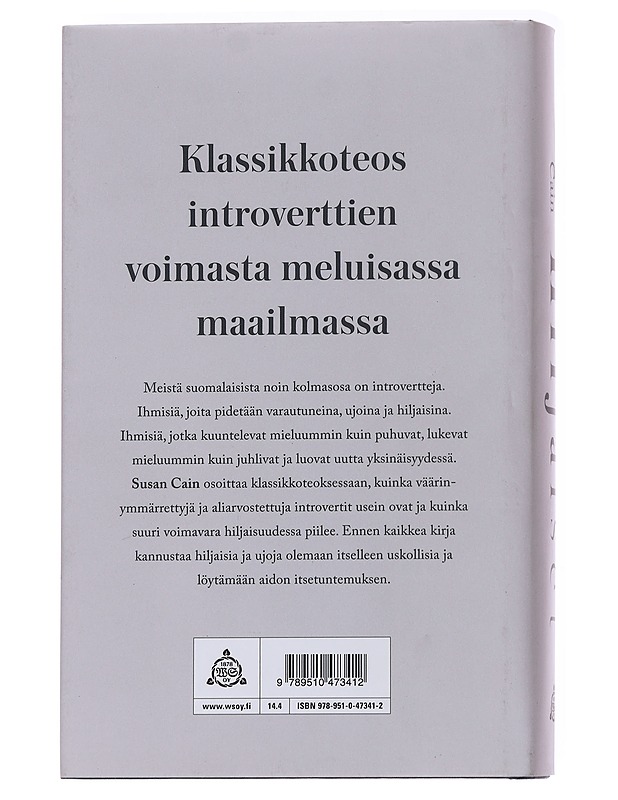 Hiljaiset : introverttien manifesti - Cain, Susan - Tietokirjat ja oppaat - 10105570224 - 1
