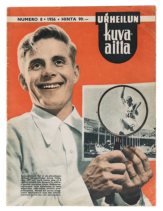 Urheilun kuva-aitta numero 8, 1956 - Lehdet - 10105570256 - 0
