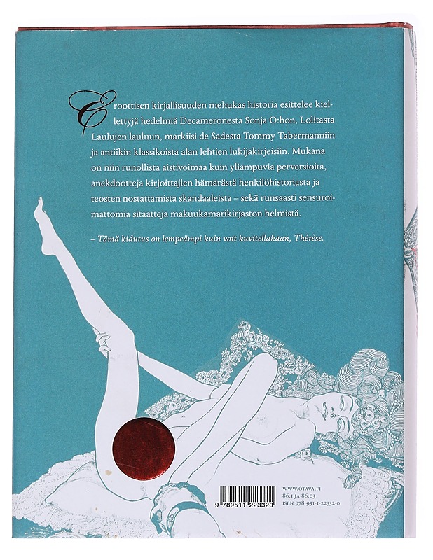 Erotica : 69 kiihottavaa kirjaklassikkoa - Hänninen, Ville - Historiakirjat - 10105570272 - 1