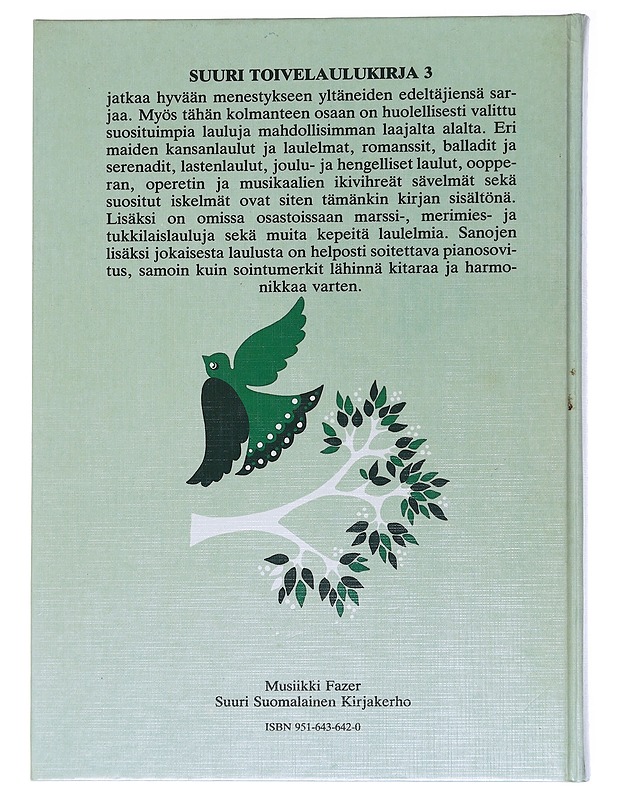 Suuri toivelaulukirja 3  - Aapeli Vuoristo - Harrastekirjat - 10105570269 - 1